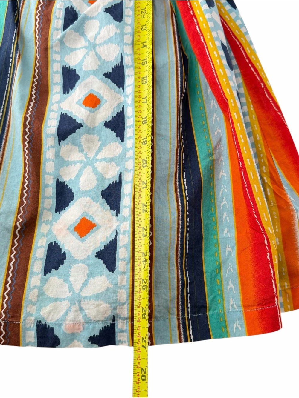 Zara Trafuc Strapless Mini Dress Vibrant Festive Summer Print Size M - Picture 7 of 9